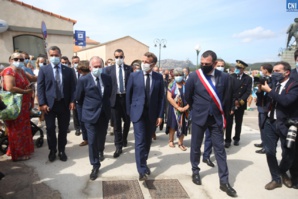 Emmanuel Macron à Bonifacio.