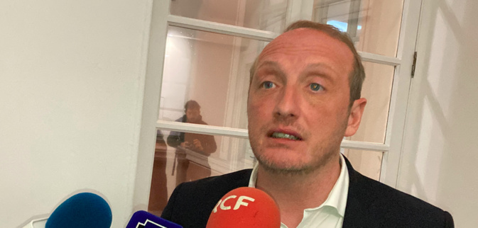 Marine Le Pen largement en tête en Corse : les craintes de Laurent Marcangeli Marine Le Pen largement en tête en Corse : les craintes de Laurent Marcangeli