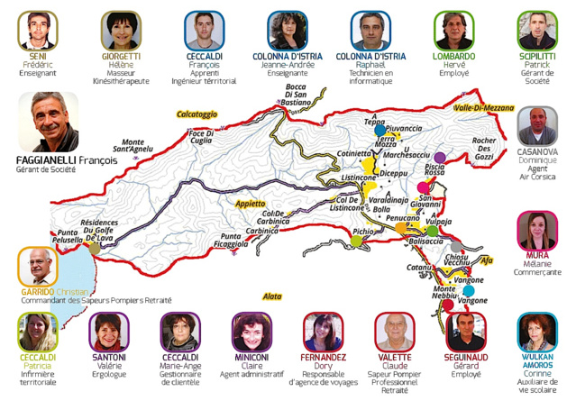 Appietto : François Faggianelli en lice pour un second mandat Appietto : François Faggianelli en lice pour un second mandat