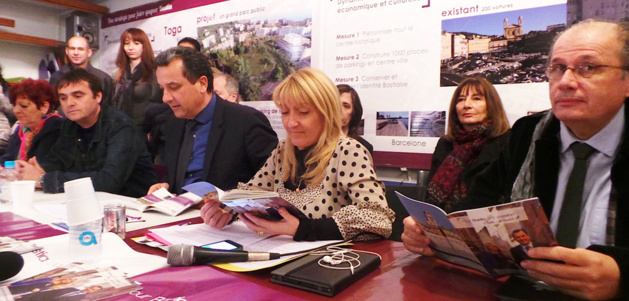 François Tatti et Emmanuelle Gentili : "Les questions de second tour viendront le 24 Mars"