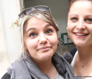 Audrey Serra à gauche veut changer d'orientation professionnelle (Photo SG) Audrey Serra à gauche veut changer d'orientation professionnelle (Photo SG)