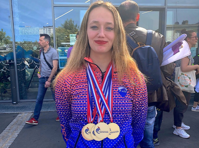 Manon Venturi est revenue chargée d'or de Tours Manon Venturi est revenue chargée d'or de Tours