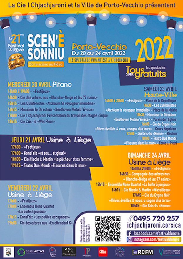 Le Festival Scen'è Sonniu est de retour à Porto-Vecchio 