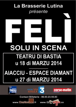 Feli fête ses 25 ans de carrière, seul en scène, en deux concerts exceptionnels 