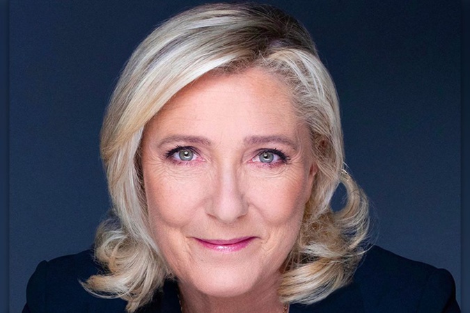 Crédit photo Facebook Marine Le Pen