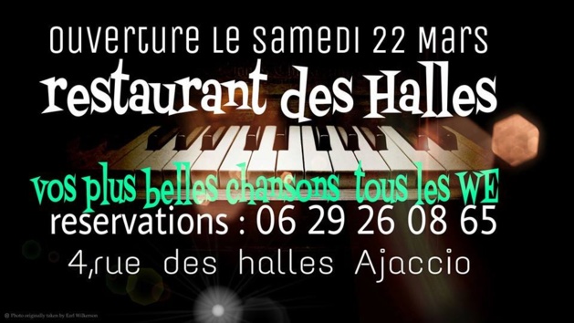 Ajaccio : Réouverture du "Restaurant des Halles" Ajaccio : Réouverture du "Restaurant des Halles"