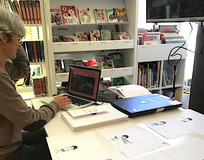 "Le feu", le dernier atelier-jeunesse de Pénélope Jossen à la Médiathèque "Mare è Monti' "Le feu", le dernier atelier-jeunesse de Pénélope Jossen à la Médiathèque "Mare è Monti'