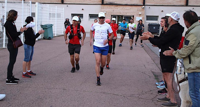 Aurélien Giberti au départ de Portivechjude Aurélien Giberti au départ de Portivechjude