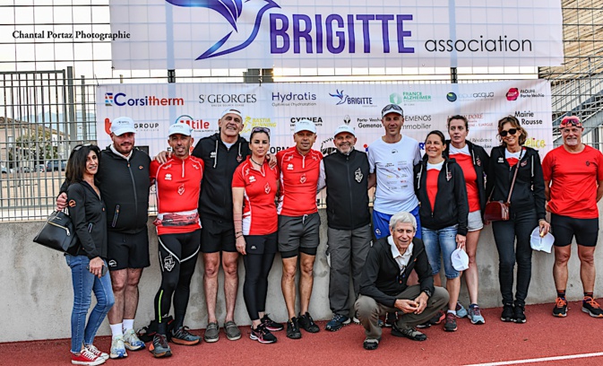 Aurélien Giberti et ses soutiens (Photo Chantal Portaz-Biancarelli) Aurélien Giberti et ses soutiens (Photo Chantal Portaz-Biancarelli)