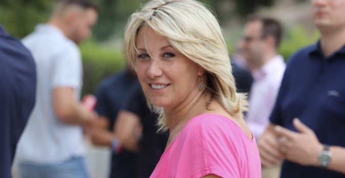 Nathaly Antona, Déléguée territoriale adjointe RN de la région Corse, candidate dans la 1ère circonscription de Corse du Sud lors du scrutin législatif des 12 et 19 juin.