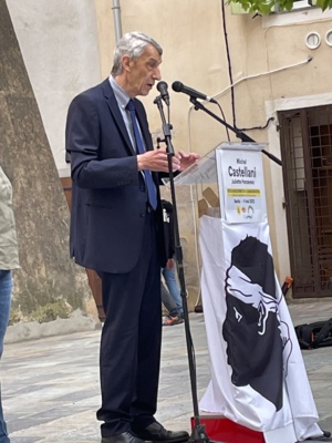 Michel Castellani : « Tout ce que j’ai promis aux Corses, je l’ai tenu pendant mon mandat » Michel Castellani : « Tout ce que j’ai promis aux Corses, je l’ai tenu pendant mon mandat »