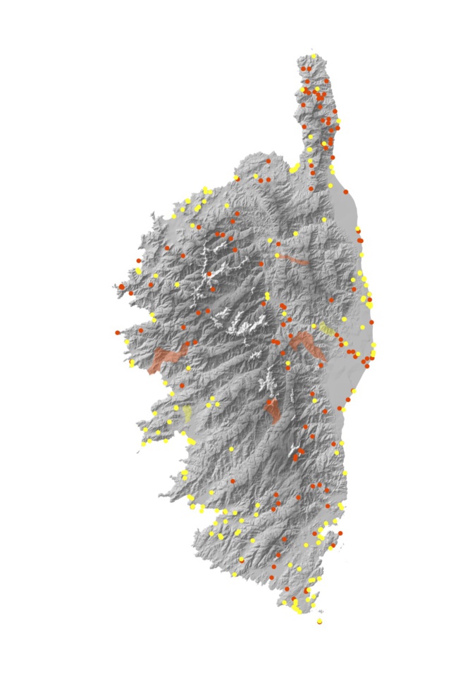 Carte répartition de la fourmi Carte répartition de la fourmi