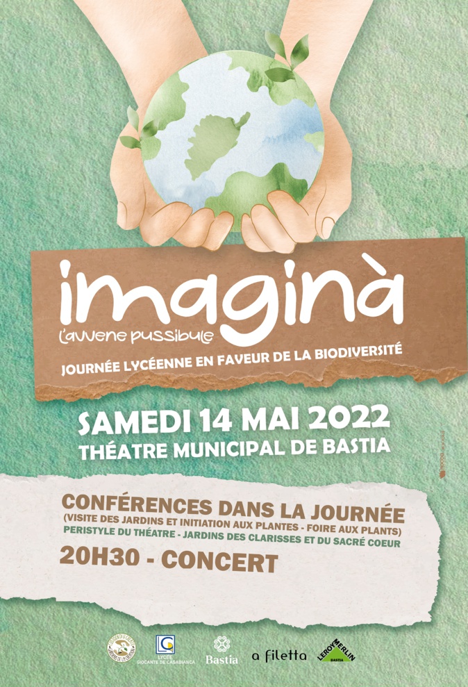 « Imaginà » : une journée lycéenne sur la biodiversité ce samedi à Bastia « Imaginà » : une journée lycéenne sur la biodiversité ce samedi à Bastia