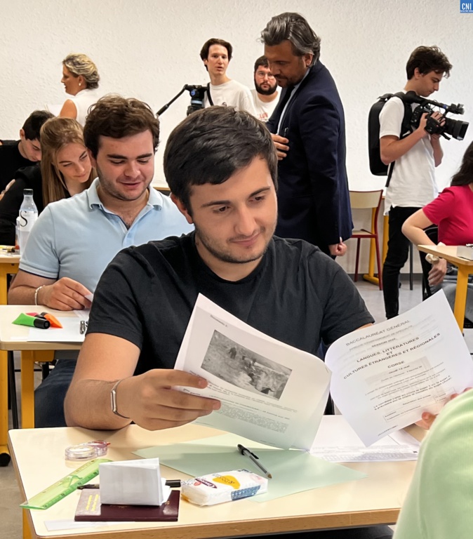 Le recteur en visite au lycée de Balagne pour les épreuves du nouveau bac Le recteur en visite au lycée de Balagne pour les épreuves du nouveau bac