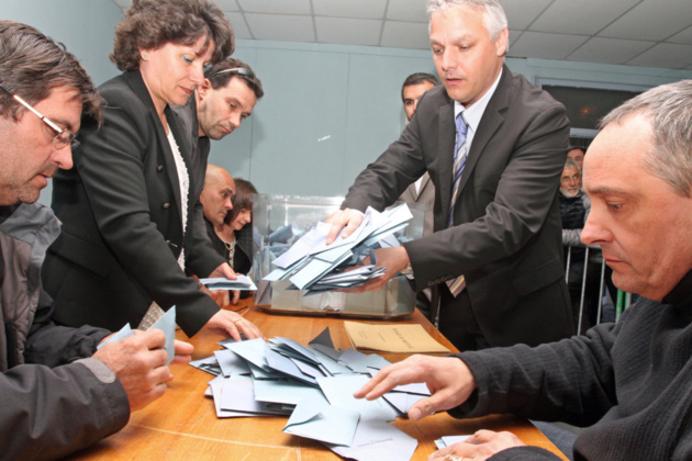 Le maire sortant Pierre Siméon de Buochberg réélu. (photo SG) Le maire sortant Pierre Siméon de Buochberg réélu. (photo SG)