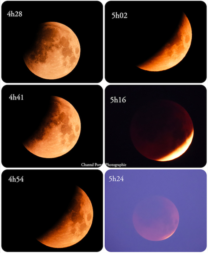 Corse : les incroyables images de l'éclipse totale de Lune