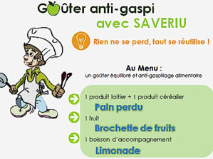 Syvadec : Développement durable et goûter anti-gaspi… Syvadec : Développement durable et goûter anti-gaspi…