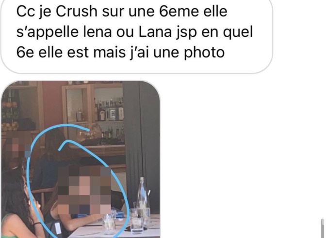 Capture d'écran Instagram "Balance ton crush Bastia" Capture d'écran Instagram "Balance ton crush Bastia"