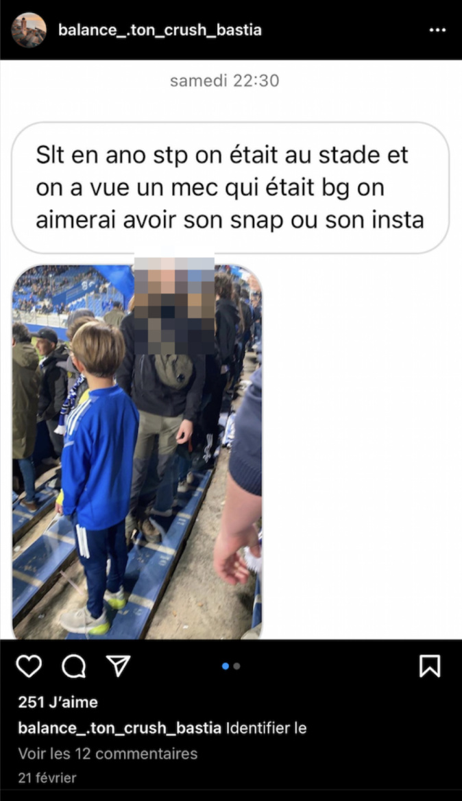 "Balance ton crush", le phénomène Instagram qui met les jeunes corses en danger 