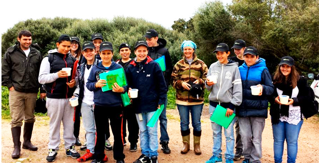 Sortie pédagogique avec les Jeunes Agriculteurs de Corse-du-Sud