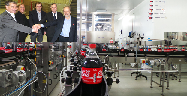 Une nouvelle unité de production pour le Coca-Cola "Made in Corsica"