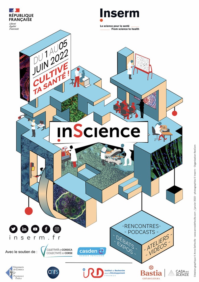 Le Festival « Inscience » débute ce mercredi 1er juin en Corse Le Festival « Inscience » débute ce mercredi 1er juin en Corse
