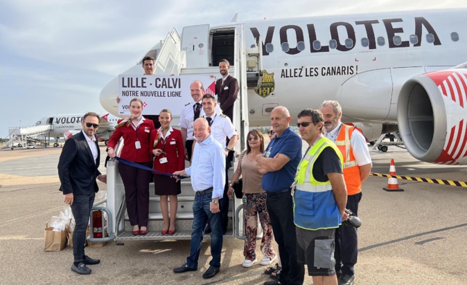 Lille-Calvi : la ligne aérienne a été inaugurée le 4 juin