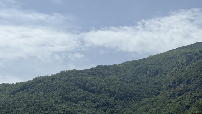 Apport de particules sahariennes sur la Corse