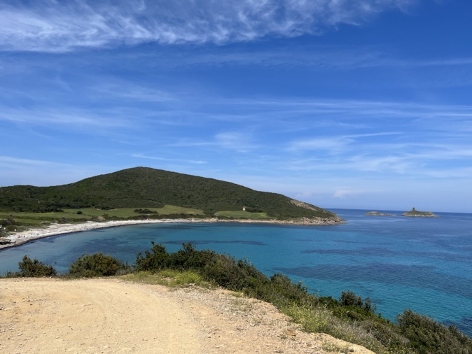 La plage de Tamarone