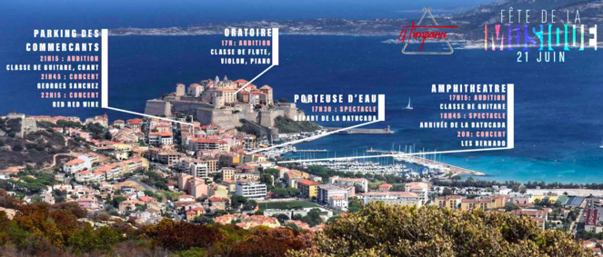 Calvi célèbre la fête de la musique ce mardi 21 juin 