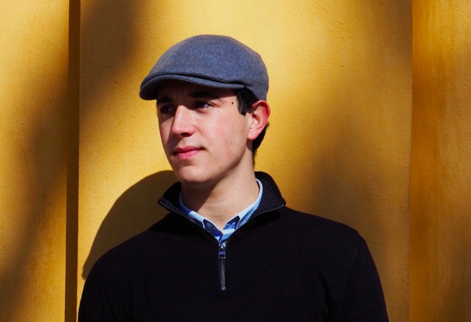 Dylan Champeau, candidat d'Inseme a Manca, dans la 2e circonscription de Corse-du-Sud