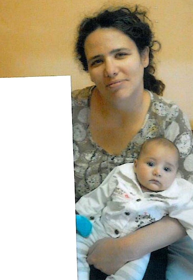Photo de la petite Miah et de sa mère diffusée par le ministère de la Justice. (DR)