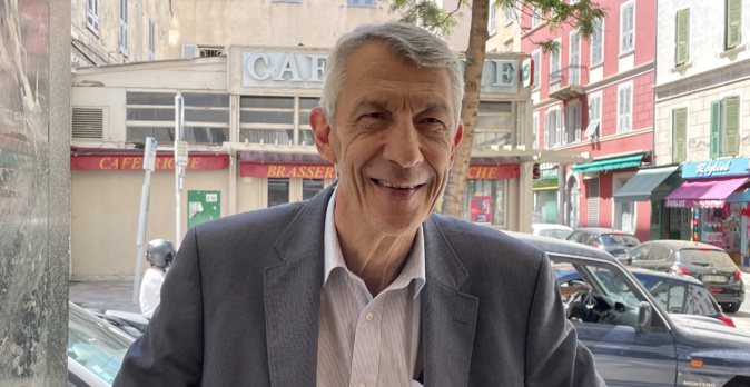 Michel Castellani, député nationaliste sortant, candidat à l’élection législative dans la 1ère circonscription de la Haute-Corse. Photo CNI.