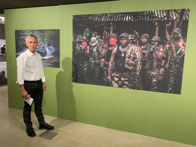 Christian Buffa,commissaire de cette nouvelle exposition : « Pirates ». Christian Buffa,commissaire de cette nouvelle exposition : « Pirates ».