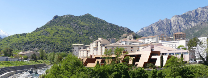 La ville de Corte La ville de Corte