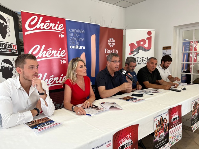 La conference de presse de présentation de l'événement - Crédit photo Cità di Bastia La conference de presse de présentation de l'événement - Crédit photo Cità di Bastia