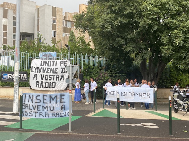 Les salariés RCFM en grève, s'inquiètent pour l'avenir de leur radio 