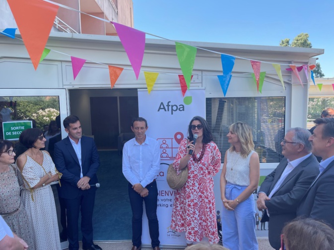 L'inauguration de La Place a eu lieu ce mercredi 29 juin en présence du nouveau président de l’Afpa National, la Directrice Nationale de l’Afpa, la Conseillère exécutive de Corse Antonia Luciani, ainsi que ses nombreux partenaires.