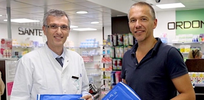 Christian Filippi, président de l'URPS Pharmaciens Corses et Franck Le Duff, onco-généticien