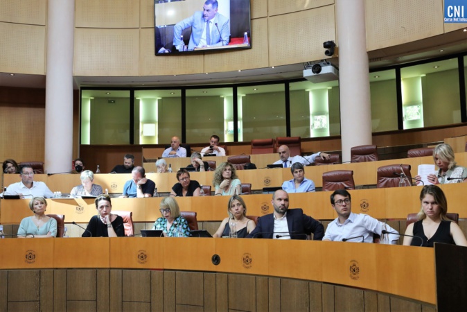 L’Assemblée de Corse. Photo Michel Luccioni. L’Assemblée de Corse. Photo Michel Luccioni.
