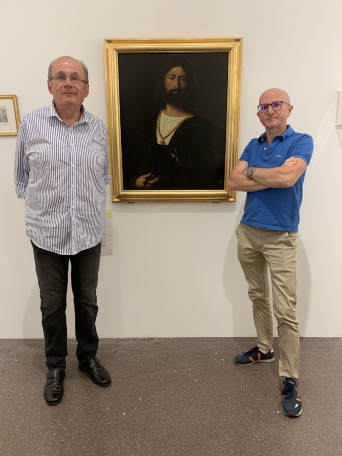 Philippe Peretti et Sylvain Gregori ont présenté vendredi soir la nouvelle exposition temporaire du musée de Bastia Philippe Peretti et Sylvain Gregori ont présenté vendredi soir la nouvelle exposition temporaire du musée de Bastia