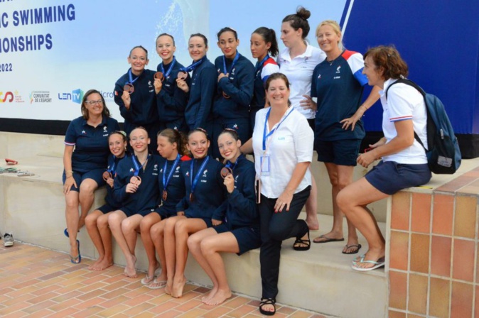 Manon Venturi et l'équipe de France à Alicante Manon Venturi et l'équipe de France à Alicante