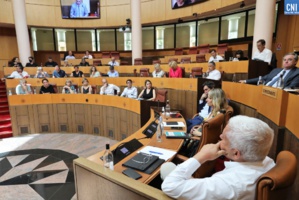 L'Asemblée de Corse. Photo Michel Luccioni. L'Asemblée de Corse. Photo Michel Luccioni.