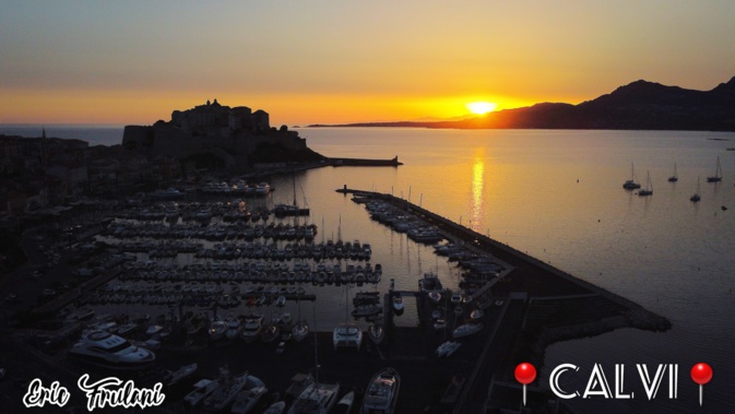 La photo du jour : Ciel, mon Calvi