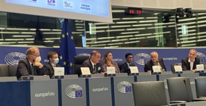 La Conférence sur l'avenir de l'Europe au Parlement européen. Photo CNI. La Conférence sur l'avenir de l'Europe au Parlement européen. Photo CNI.