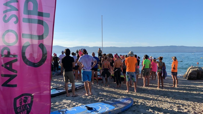 Photo de la première édition. Crédit page Facebook Napo Swim Cup Photo de la première édition. Crédit page Facebook Napo Swim Cup