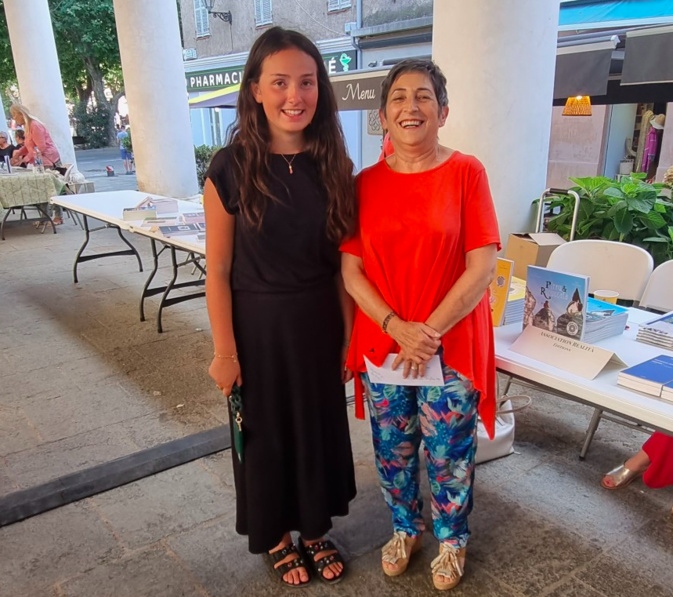 Les deux lauréates Anna Rocchi et Daria Martelli Les deux lauréates Anna Rocchi et Daria Martelli