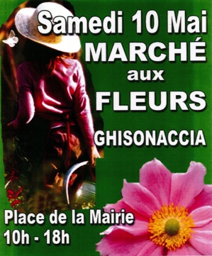 Marché aux fleurs à Ghisonaccia