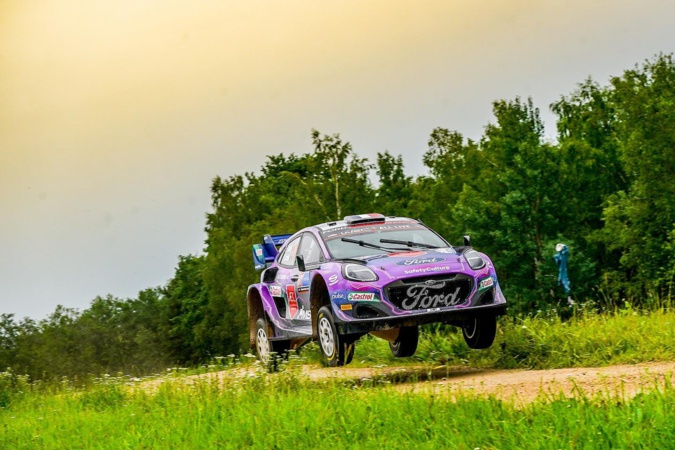 Loubet dans le top ten du Shakedown du rallye d'Estonie Loubet dans le top ten du Shakedown du rallye d'Estonie