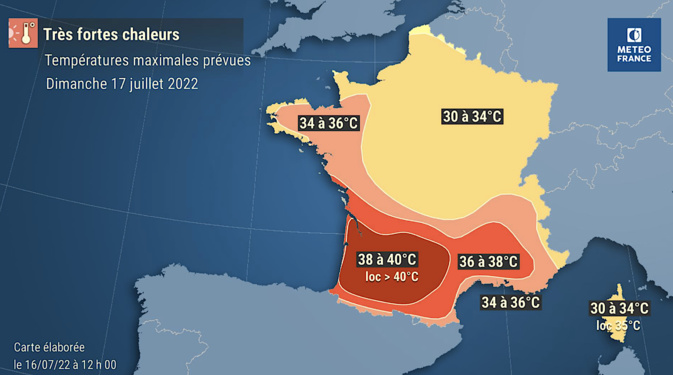 La Haute-Corse en vigilance jaune canicule dimanche La Haute-Corse en vigilance jaune canicule dimanche